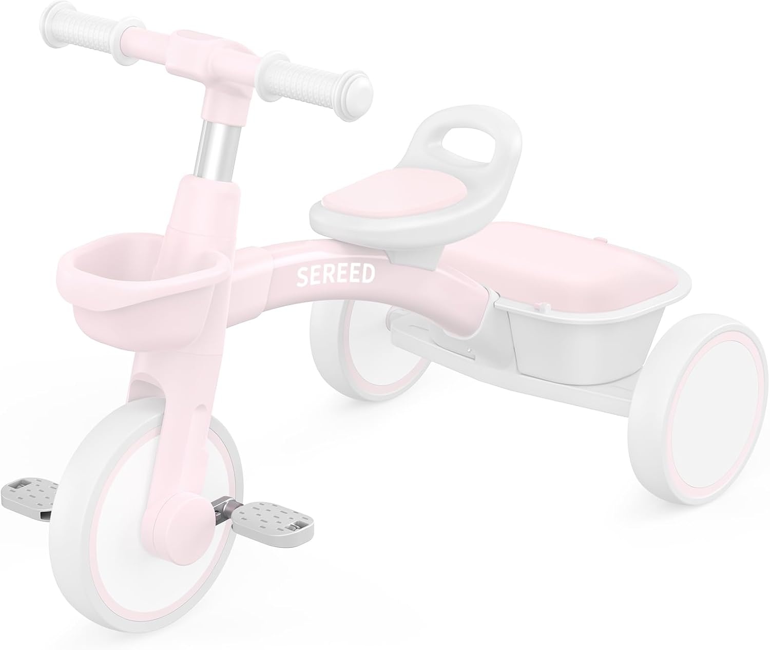 SEREED Toddler Tricycle Pedals, T306 Universal Model, Pair of 2 (Gray) - view 3